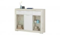 Highboard Fiesta | Eiche hell (Nachbildung) / Weiß -CAN Kommode Verkaufe 13206543 14 202206241234