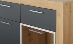 Highboard Fiesta | Asteiche (Nachbildung) / Grau -CAN Kommode Verkaufe 13206544 10 202206222231