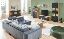 Sideboard Cortina | Eiche Altholz (Nachbildung ) / Schwarz -CAN Kommode Verkaufe 13207048 1 202208051301