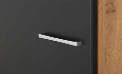 Vitrine Cortina | Schwarz / Eiche Altholz (Nachbildung) -CAN Kommode Verkaufe 13207050 12 202206301235