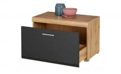 Lowboard klein Cortina | Eiche Altholz (Nachbildung) / Schwarz -CAN Kommode Verkaufe 13207054 3 202207042232