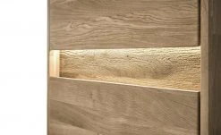 Westerburg Vitrine massiv Texas | Wildeiche Bianco links, links -CAN Kommode Verkaufe 13207615 6 202209091236