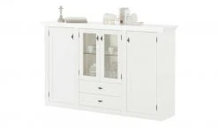 maison bleue Highboard Petit Chalet | Weiß mit Glasboden -CAN Kommode Verkaufe 13230154 18 202207111247