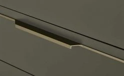 Berger & Rath Vitrine Claro | Londra (Hellgrau) Sichtbare Rückwand: Wildeiche mit Glaseinlegeböden -CAN Kommode Verkaufe 13230880 4 202103051240