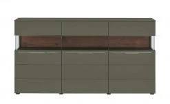 Berger & Rath Sideboard Claro | Londra (Hellgrau) Sichtbare Rückwand: Wildnussbaum -CAN Kommode Verkaufe 13230884 3 202103051240
