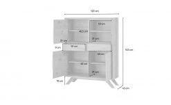 Gray & Jones Highboard Cap Ferrat One -CAN Kommode Verkaufe 13231506 3 202109131235