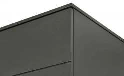 Berger & Rath Vitrine Claro | Anthrazit Sichtbare Rückwand: Natureiche Bianco ohne Glaseinlegeböden -CAN Kommode Verkaufe 13231644 3 202105272233