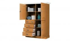 maison bleue Highboard Florian | bernsteinfarben / Weiß Türen aus Holz -CAN Kommode Verkaufe 13231811 7 202108131411