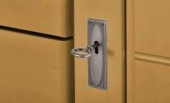 maison bleue Highboard Florian | laugenfarben / Weiß Türen mit Glaseinsatz -CAN Kommode Verkaufe 13231816 3 202108131411