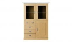 maison bleue Highboard Florian | laugenfarben / Weiß Türen mit Glaseinsatz -CAN Kommode Verkaufe 13231816 7 202108131411
