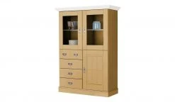 maison bleue Highboard Florian | laugenfarben / Weiß Türen mit Glaseinsatz -CAN Kommode Verkaufe 13231816 8 202108131411