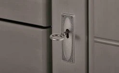 maison bleue Highboard Florian | Grau / Weiß Türen mit Glaseinsatz -CAN Kommode Verkaufe 13231817 6 202108131411