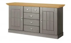 maison bleue Sideboard Florian | Grau / laugenfarben