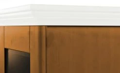 maison bleue Vitrinenaufsatz für Sideboard Florian | bernsteinfarben / Weiß -CAN Kommode Verkaufe 13231831 5 202108191247