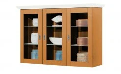 maison bleue Vitrinenaufsatz für Sideboard Florian | bernsteinfarben / Weiß -CAN Kommode Verkaufe 13231831 9 202108191247