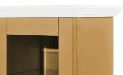 maison bleue Vitrinenaufsatz für Sideboard Florian | laugenfarben / Weiß -CAN Kommode Verkaufe 13231832 6 202108191247