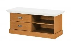 maison bleue Lowboard Florian | bernsteinfarben / Weiß