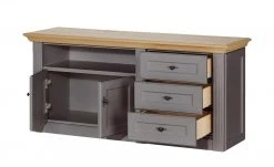 maison bleue TV-Element Petit Chalet | Graphit / Asteiche -CAN Kommode Verkaufe 13232340 2 202206231234