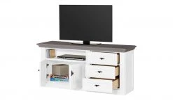 maison bleue TV-Element Petit Chalet | Weiß / Graphit -CAN Kommode Verkaufe 13232341 10 202206231234