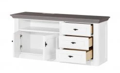 maison bleue TV-Element Petit Chalet | Weiß / Graphit -CAN Kommode Verkaufe 13232341 11 202206231234