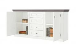 maison bleue Sideboard Petit Chalet | Weiß / Graphit -CAN Kommode Verkaufe 13232346 5 202206232232