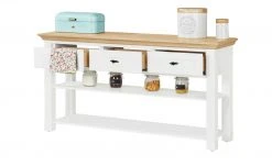 maison bleue Anrichte Petit Chalet | Weiß / Asteiche ohne Flechtkörbe -CAN Kommode Verkaufe 13232350 6 202203291236