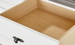 maison bleue Anrichte Petit Chalet | Weiß / Graphit (Grau) ohne Flechtkörbe -CAN Kommode Verkaufe 13232352 7 202203291236