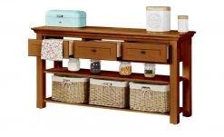 maison bleue Anrichte Petit Chalet | Cognac antik / Cognac antik mit Flechtkörben -CAN Kommode Verkaufe 13232359 7 202203291236