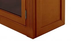 maison bleue Highboard Petit Chalet | Cognac antik (Braun) mit Glastüren -CAN Kommode Verkaufe 13232365 10 202206232232