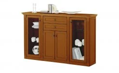 maison bleue Highboard Petit Chalet | Cognac antik (Braun) mit Glastüren -CAN Kommode Verkaufe 13232365 3 202206232232