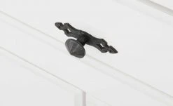 maison bleue Highboard Petit Chalet | Weiß / Graphitgrau mit Glastüren -CAN Kommode Verkaufe 13232367 12 202206232232