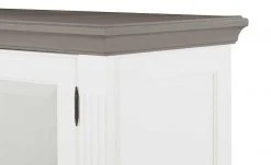 maison bleue Highboard Petit Chalet | Weiß / Graphitgrau mit Glastüren -CAN Kommode Verkaufe 13232367 9 202206232232