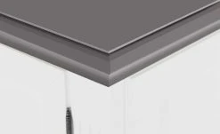 maison bleue Highboard Petit Chalet | Weiß / Graphitgrau mit Holzboden -CAN Kommode Verkaufe 13232376 14 202207111247