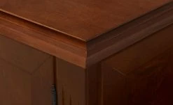 maison bleue Highboard Petit Chalet | Cognac (Braun) antik mit Glasboden -CAN Kommode Verkaufe 13232383 4 202207111247