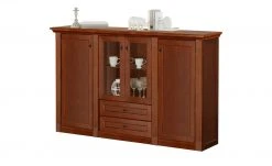maison bleue Highboard Petit Chalet | Cognac (Braun) antik mit Glasboden -CAN Kommode Verkaufe 13232383 6 202207111247