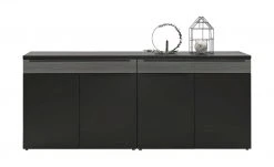 now! by hülsta Sideboard now! touch | Schwarz / Samteiche Grau (Nachbildung) -CAN Kommode Verkaufe 13232760 5 202203222233