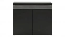 now! by hülsta Sideboard now! touch | Schwarz / Samteiche Grau (Nachbildung) rechts -CAN Kommode Verkaufe 13232765 4 202203222233