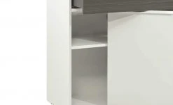 now! by hülsta Sideboard now! touch | Reinweiß / Samteiche Grau (Nachbildung) rechts -CAN Kommode Verkaufe 13232766 3 202203222233