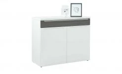 now! by hülsta Sideboard now! touch | Reinweiß / Samteiche Grau (Nachbildung) rechts -CAN Kommode Verkaufe 13232766 6 202203222233
