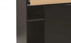 now! by hülsta Sideboard now! touch | Schwarz / Samteiche Natur (Nachbildung) rechts -CAN Kommode Verkaufe 13232767 3 202203222233