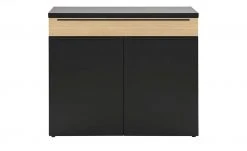 now! by hülsta Sideboard now! touch | Schwarz / Samteiche Natur (Nachbildung) rechts -CAN Kommode Verkaufe 13232767 4 202203222233