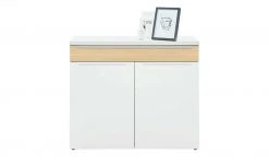 now! by hülsta Sideboard now! touch | Reinweiß / Samteiche Natur (Nachbildung) links -CAN Kommode Verkaufe 13232774 3 202203222233