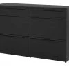 now! by hülsta Sideboard now! touch | Schwarz 141|cm