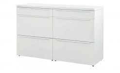 now! by hülsta Sideboard now! touch | Reinweiß 141|cm