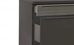 now! by hülsta Sideboard now! touch | Schwarz / Samteiche Grau (Nachbildung) 71|cm -CAN Kommode Verkaufe 13232796 5 202203222233