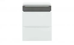 now! by hülsta Sideboard now! touch | Reinweiß / Samteiche Grau (Nachbildung) 71|cm -CAN Kommode Verkaufe 13232797 5 202203222233