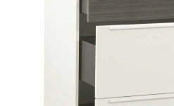 now! by hülsta Sideboard now! touch | Reinweiß / Samteiche Grau (Nachbildung) 71|cm -CAN Kommode Verkaufe 13232797 7 202203222233