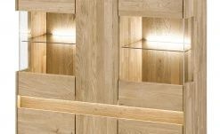 Westerburg Highboard massiv Texas | Wildeiche Bianco -CAN Kommode Verkaufe 13233306 3 202209091237