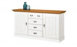 maison bleue Sideboard Florian | Weiß / bernsteinfarben -CAN Kommode Verkaufe 13318899 3 202108130002
