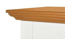 maison bleue Sideboard Florian | Weiß / bernsteinfarben -CAN Kommode Verkaufe 13318899 7 202108130002